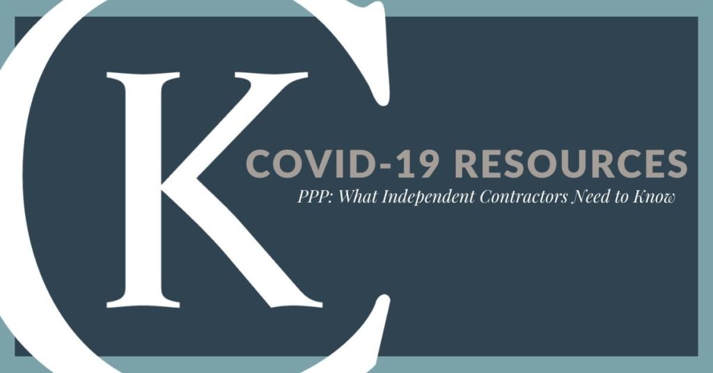 PPP: What Independent Contractors Need to Know