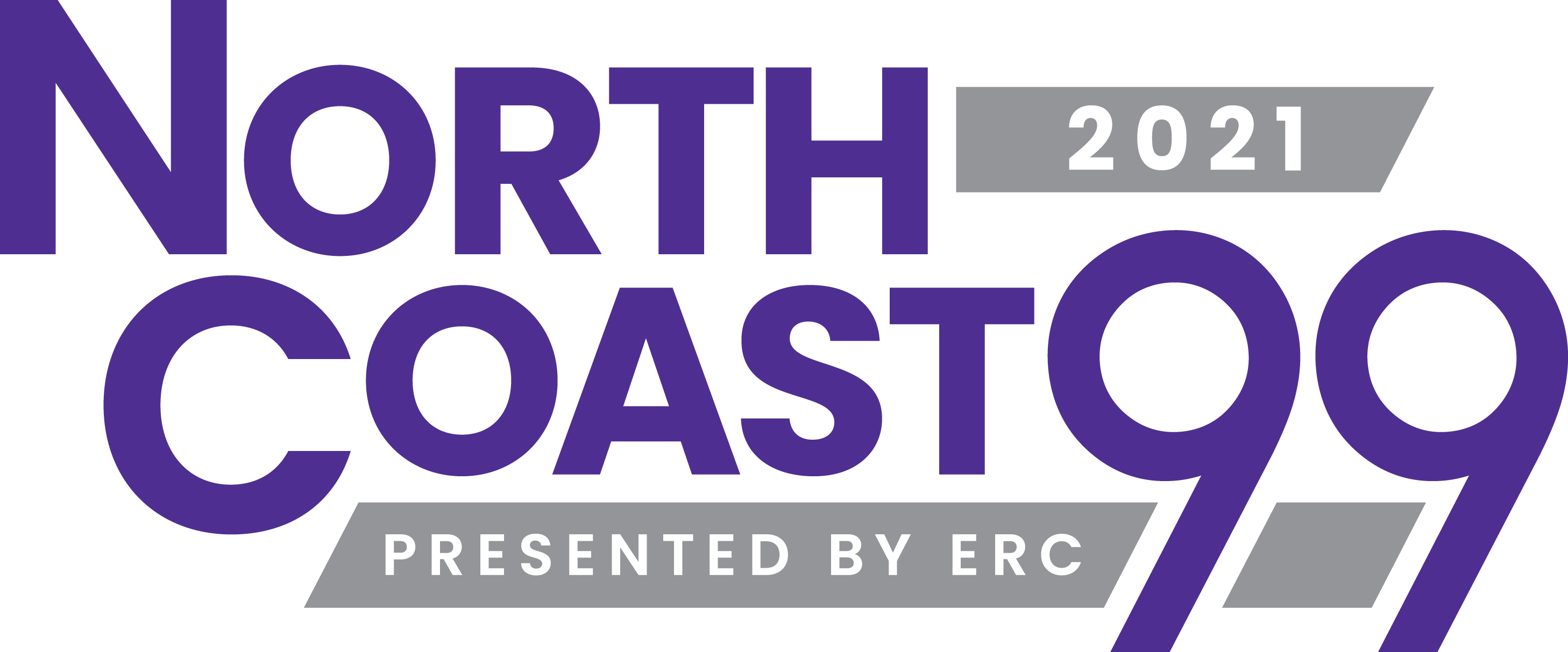 Logo for 2021 North Coast 99 - Presented by ERC