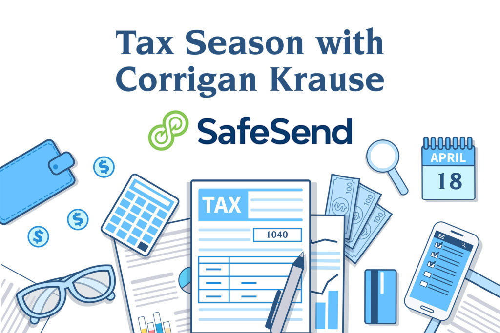 This year, we are excited to announce our Individual Income Tax Organizer process is now completely electronic through SafeSend Organizer! SafeSend Organizer will take the place of the organizers and questionnaires we’ve historically sent separately through the mail or the portal at the kick off of tax season to help you get organized. In addition to SafeSend Organizer, we will again use SafeSend Returns as our electronic delivery service for you to review and sign your return electronically.
