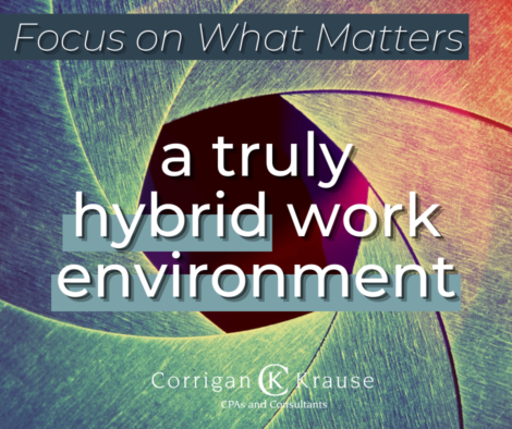 Hybrid work environment