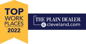 Logo for Top Work Places 2022 - The Plain Dealer - cleveland.com