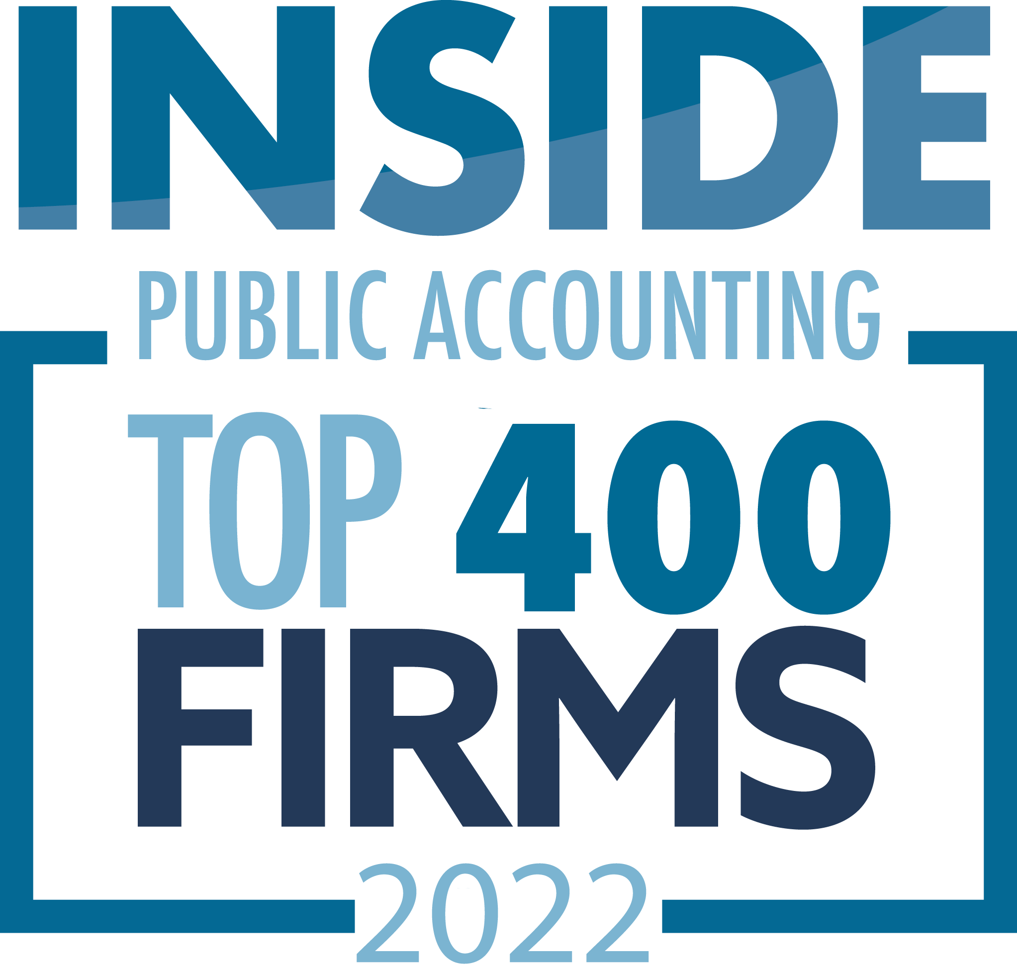 Logo for Inside Public Accounting Top 400 Firms 2022
